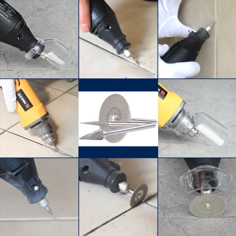 耐用刀片钻头刮刀s砖缝开缝瓷砖清缝专用工具扩缝耐磨窄缝美缝割