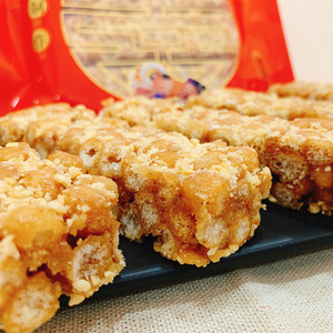 闽南特产石狮喆兴手工莲子酥糖闽式沙琪玛休闲糖果