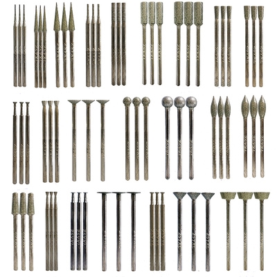 金刚砂去皮磨针玉石琥珀翡翠雕刻a工具2.35开窗抛光套装u牙机打磨