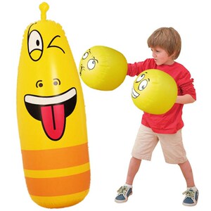 小孩子打不伤身充气不倒翁玩具沙袋宝宝大号男女小孩儿童拳击打拳