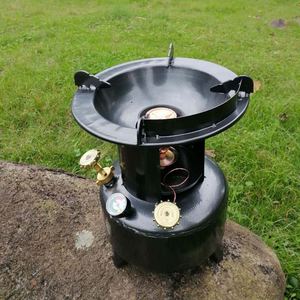 户外汽化柴油炉便携