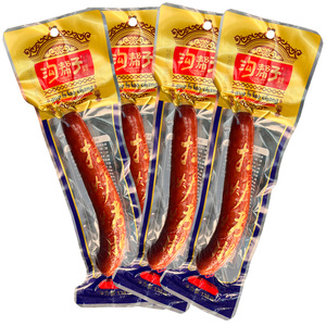 沟帮子挂炉烤肠开袋即食138g*4东北特产零食猪肉灌肠鸡肉熏烤香肠
