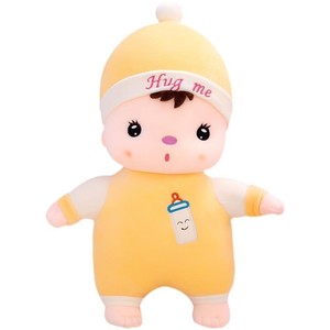 k可爱床瓶上f娃毛绒玩具奶娃玩偶睡觉抱枕超软小布娃娃生日礼物女