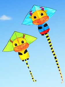 风筝大人专用牛图案风筝牛气冲天20m21新款卡通儿童微风易飞初学