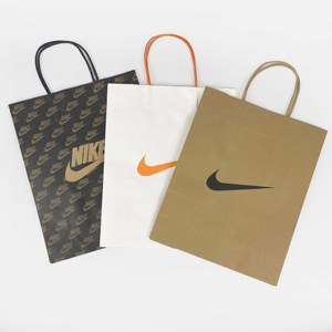 耐克 nike 360 牛皮纸袋子潮牌 手提袋 服装袋购物 礼品袋 合集款