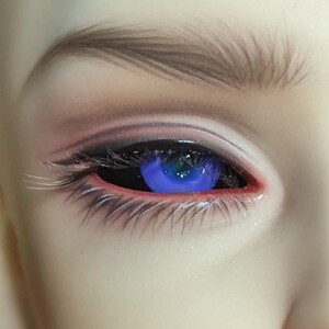 【软饭】bjd玻璃眼 14mm 16mm 小瞳孔 娃用 眼睛 眼珠 3分4分 叔