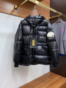 21新款冬moncler/蒙口藤原浩联名闪电羽绒服男女同款雪山短款外套
