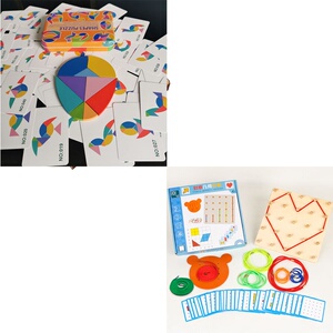 百鸟蛋九巧板拼图蛋形七巧板b智力拼图幼儿园思维训练几何益智玩