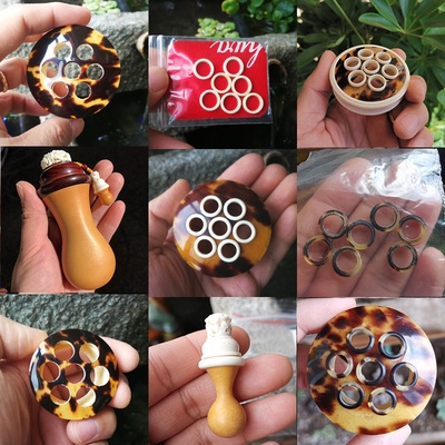 包邮葫芦蝈蝈瓢盖老谭罐高r级蒙心气孔气眼鸣虫鸡心棒子口盖手工