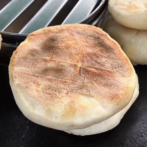 湖北随州特产汽水馍掌馍广水发粑气泡馍馍汽巴汽包馍土灶壳脆