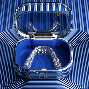 保持器收纳盒ins隐形牙套盒牙齿正畸矫正器盒子便携式隐适美牙盒