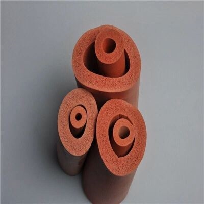 套管硅色耐高温海绵胶管红胶硅发泡胶软管矽低18发泡k红色硅胶j