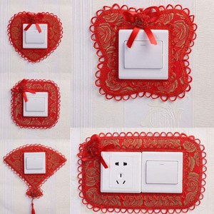 开关贴墙贴保护套结婚