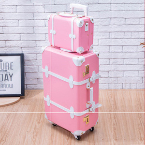 硬壳复古风个性g纯色少女简约22颜末同款行李箱耐用学生潮拉杆箱