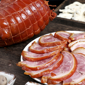 沟帮子猪肘 熏宗鲜熏猪肘 东北猪肘子猪头肉猪肉熟食 500g一只