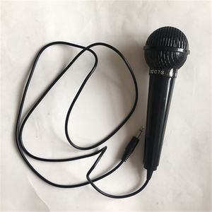 37键儿童玩具永美电子琴麦克风话筒原装小话筒有线麦克风配件.