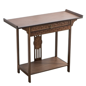 入户玄关桌端景台走廊过道客厅长方形农村长条家用组合老式玄关柜