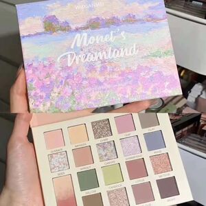 橘朵油画盘夏日原野20色眼影盘细闪哑光加州日落抖音网红ins