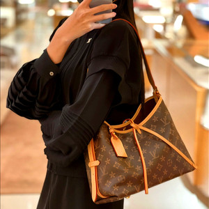 官方旗舰店lv:vs女包经典老花小号托特包子母包复古单肩手提包包2