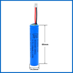 14650锂电池3.7V1100mAh毫安韩国KC认证BIS认证充电电池