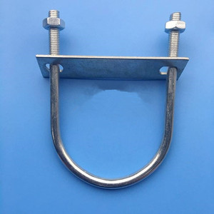 00tb310273137淘宝灯杆抱箍路灯杆u型卡灯杆道旗配件道旗加长螺纹