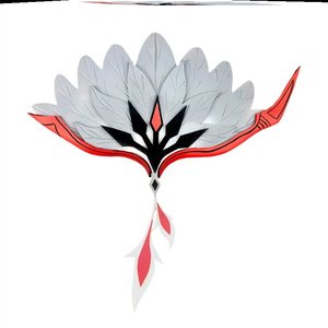 腰扇可折叠第五人格红蝶扇子可折叠红蝶扇子般若十三娘道具白无垢