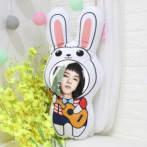 华晨宇玩偶公r仔真人像照片人脸毛绒娃娃睡觉抱diy定制人形抱枕头