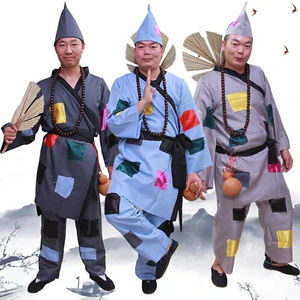 古装济公活佛和尚服装男女全套叫花子乞丐要饭破衣服搞笑搞怪服装