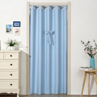 单门帘楼梯口门帘家用卧室隔断帘窗帘式布l艺浴室深色试衣间挂饰.