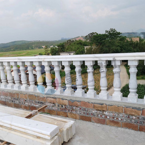 天然大理石栏杆广西白汉白玉栏杆花瓶罗马柱阳台a楼梯扶手实心栏