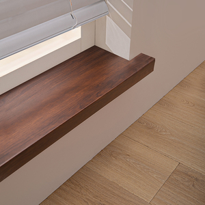 实木窗台板仿木纹飘窗套门套自粘窗台包边窗板木板原木窗台板定制