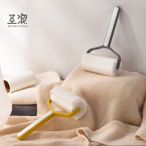 粘毛器滚筒家用衣服除毛神器可撕纸黏毛筒替换纸去毛粘头发滚毛器