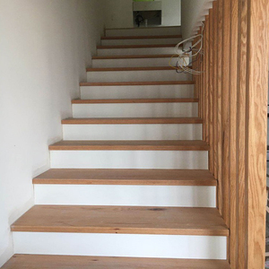 新木材料原木步实木板材楼梯踏红板扶手立柱方白像r木台面飘窗.