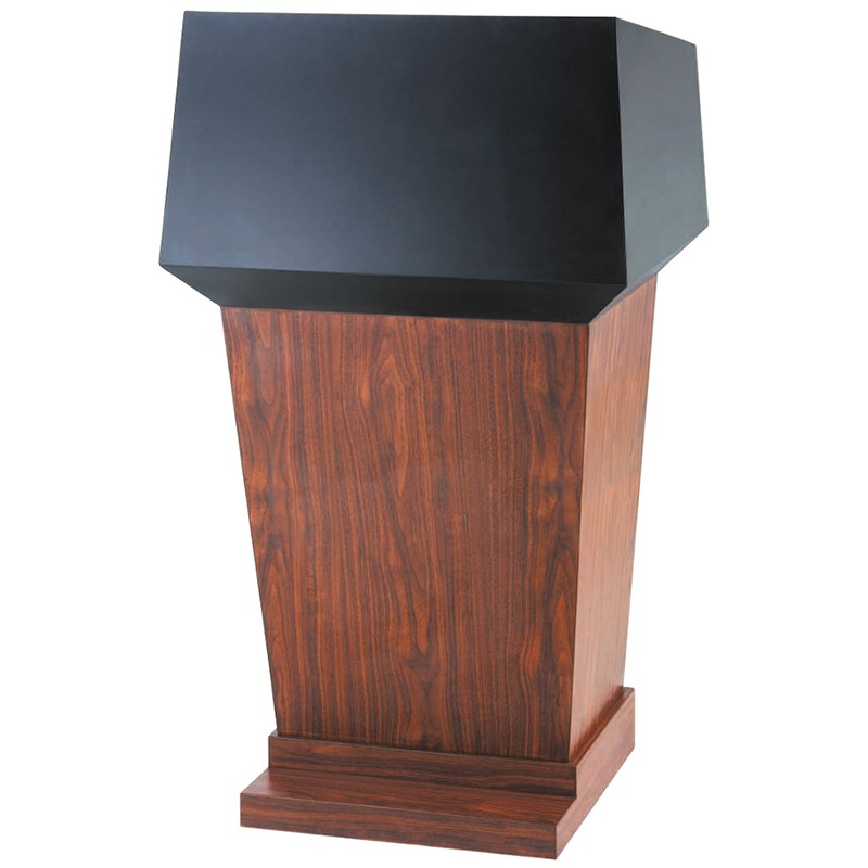 总统演讲台大号脚踏板主持台发言台加高迎宾台创意讲台实木引导台