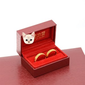 新金首饰包装盒h适合六福六珠宝吊坠项链盒戒指盒龙凤手镯盒手链