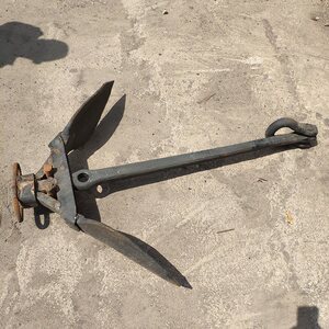 船用锻打铁锚 船用锻造船锚 养殖专用铁锚通用 大号防腐蚀船锚