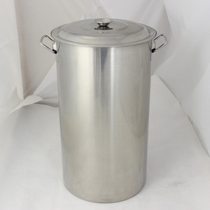不锈钢储水桶 橱柜镶嵌入式水池桶带盖家用高身水桶带龙头
