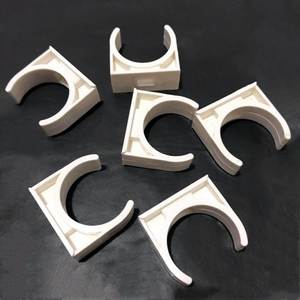 管夹管扣线卡子墙面水管线管配件塑料卡扣u型扣骑马卡线扣 20
