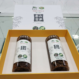 贵州特产遵义桐梓娄山关狮溪方竹笋干400g无硫野生干笋尖礼盒包装