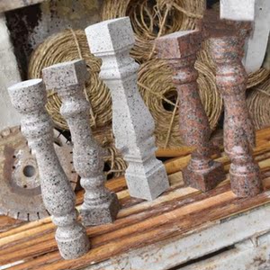 大理石柱子汉白玉花瓶柱别墅露台石头栏杆护栏阳台宝瓶柱楼梯围栏