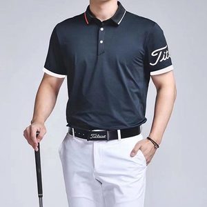 titleist高尔夫服装男装短袖t恤运动速干透气polo衫翻领球衣服夏