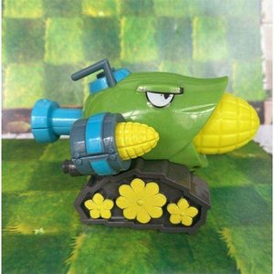 散装植物大战l僵尸玩具可发射二代玉米加农炮