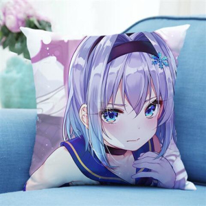 日本购p雏鹤爱抱枕动漫龙王的工作二次元周边cos海报印制枕头套定