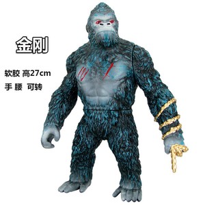 金刚骷髅岛kingkong仿真动物大猩猩金刚模型摆件狒狒公仔手办玩具