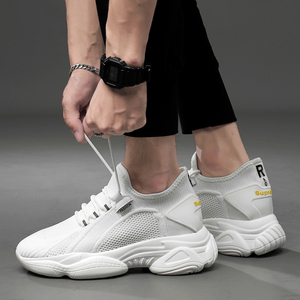 耐克飞织夏季新款增高鞋10cm网面透气内增高男鞋8cm6运动老爹鞋潮