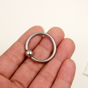 特大钛钢pa卡球环万能环贞洁锁乳环男女士阴环无须工具穿刺饰品