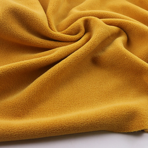 无尘全棉奥粒一体绒冬季加绒加厚弹力针织卫衣面料美粒运动裤布.