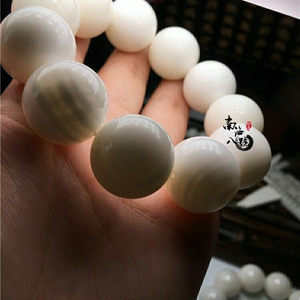 砗贝手串海南玉化车车手链单圈男女款念珠贝壳佛珠手串玉化手链