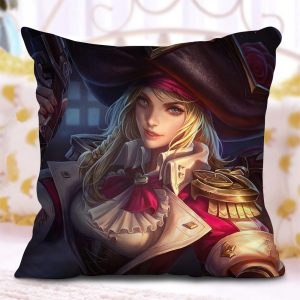 06tb6902903326淘宝王者荣耀虞姬橘右京抱枕启明星使云霓雀翎双面印