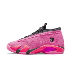 nike air jordan retro low aj14女子芭比粉篮球鞋 dh4121-600